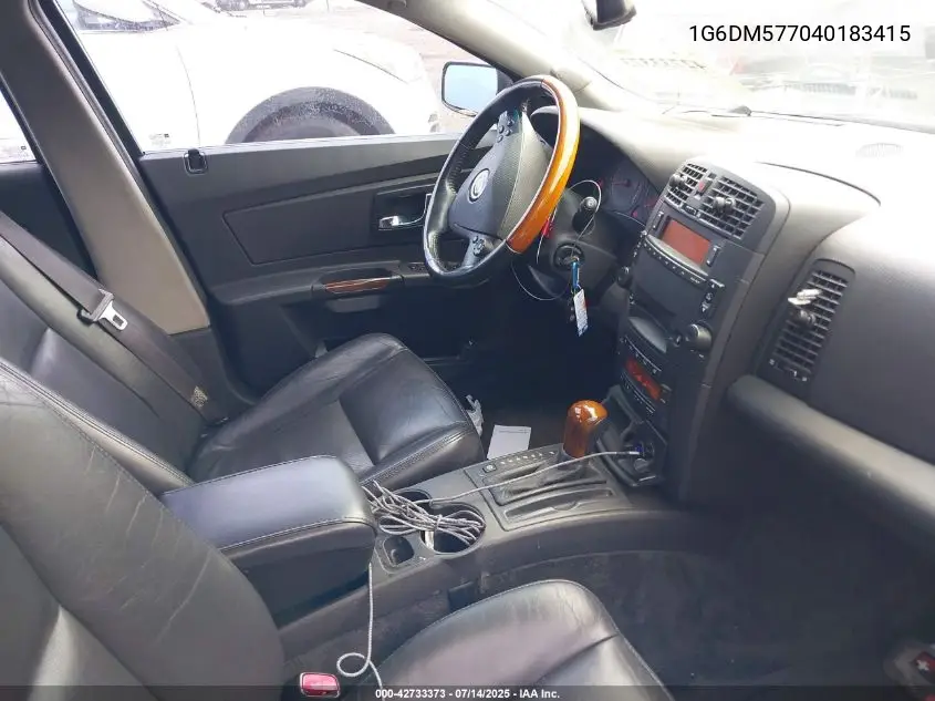 2004 Cadillac Cts Standard VIN: 1G6DM577040183415 Lot: 42733373