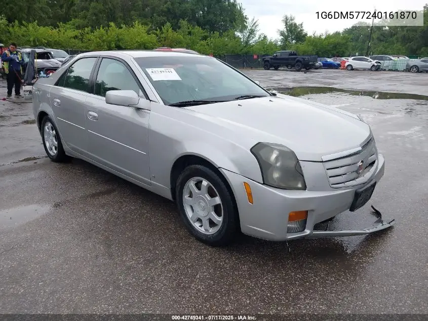 2004 Cadillac Cts Standard VIN: 1G6DM577240161870 Lot: 42749341