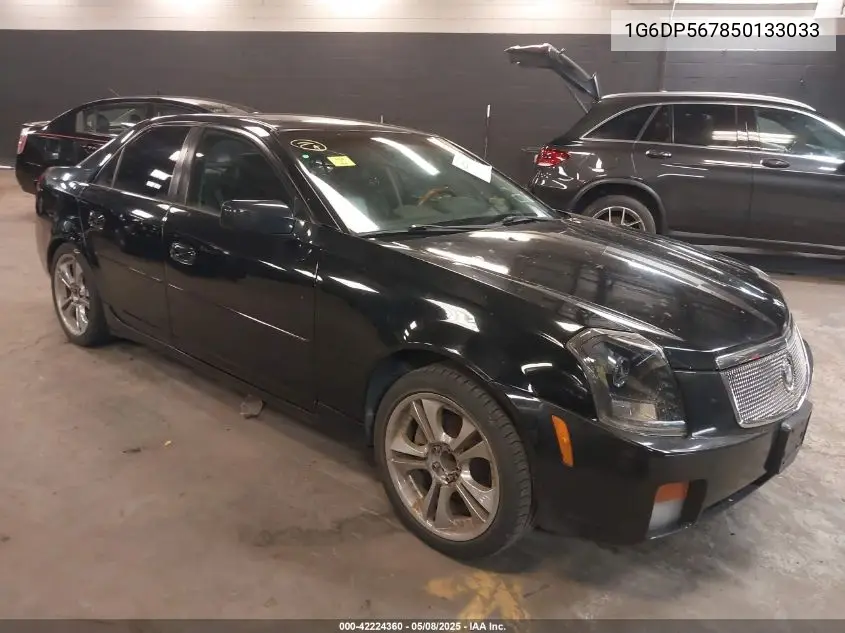 2005 Cadillac Cts Standard VIN: 1G6DP567850133033 Lot: 42224360