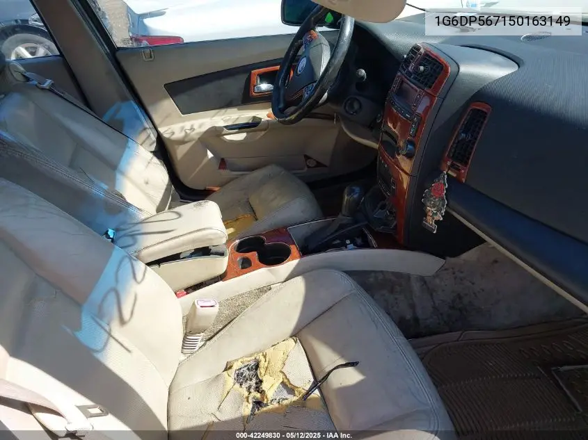 2005 Cadillac Cts Standard VIN: 1G6DP567150163149 Lot: 42249830