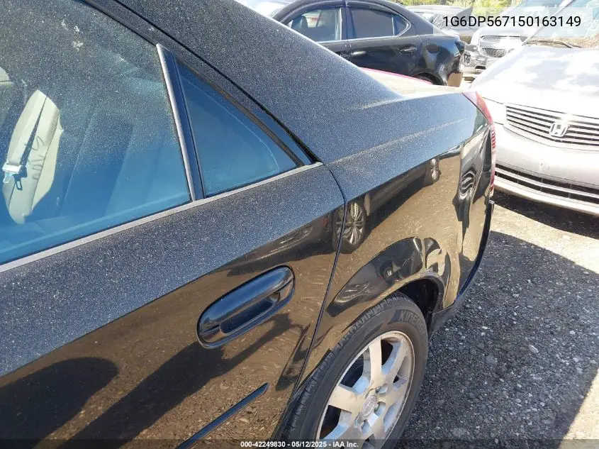 2005 Cadillac Cts Standard VIN: 1G6DP567150163149 Lot: 42249830