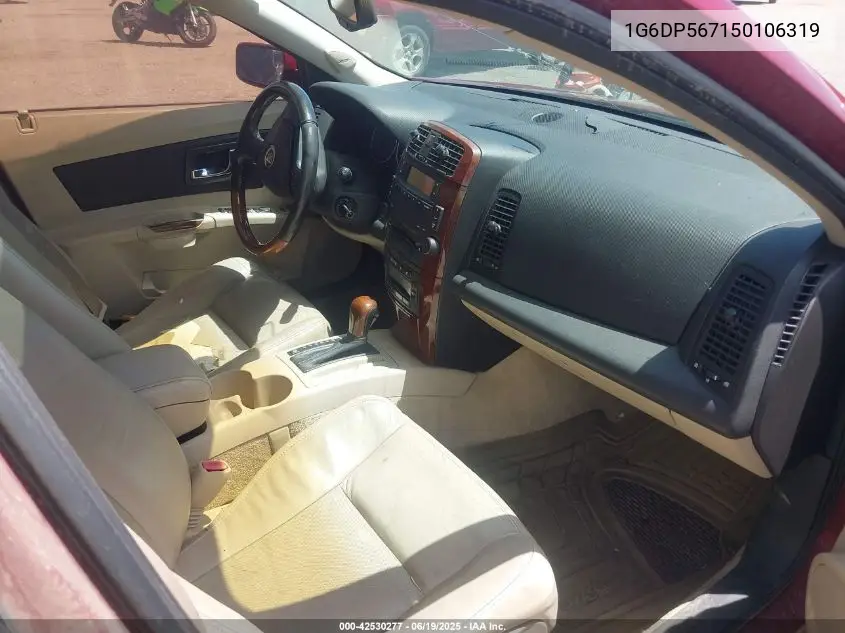 2005 Cadillac Cts Standard VIN: 1G6DP567150106319 Lot: 42530277