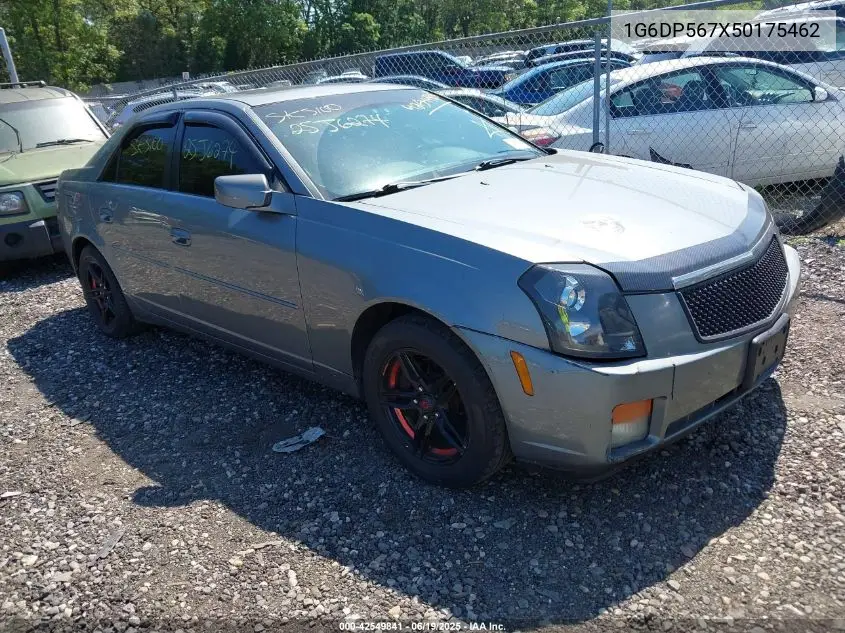 2005 Cadillac Cts Standard VIN: 1G6DP567X50175462 Lot: 42549841