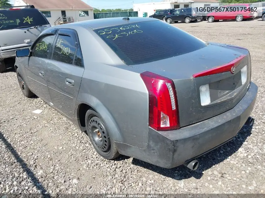 2005 Cadillac Cts Standard VIN: 1G6DP567X50175462 Lot: 42549841