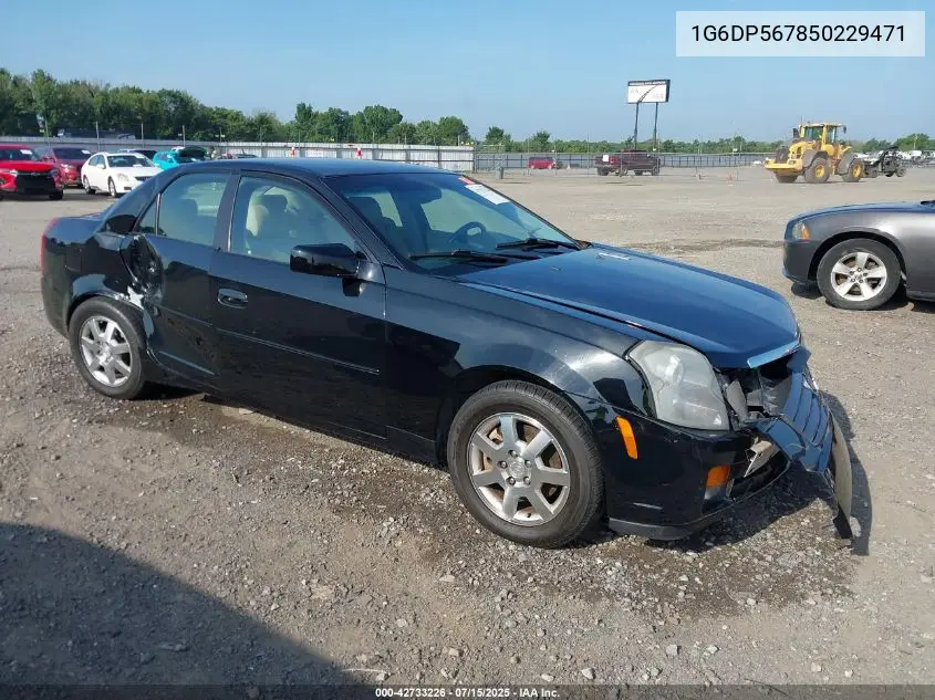 2005 Cadillac Cts Standard VIN: 1G6DP567850229471 Lot: 42733226