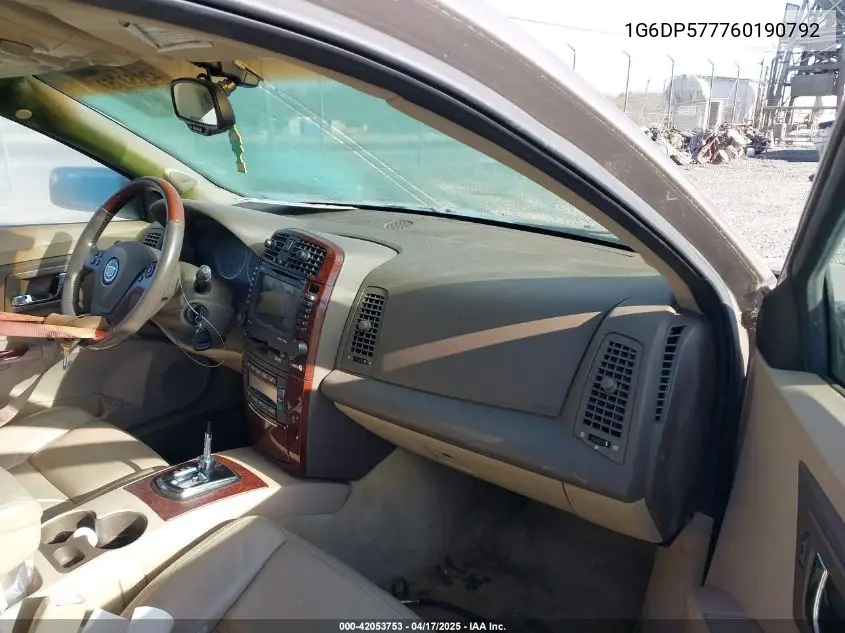 2006 Cadillac Cts Standard VIN: 1G6DP577760190792 Lot: 42053753