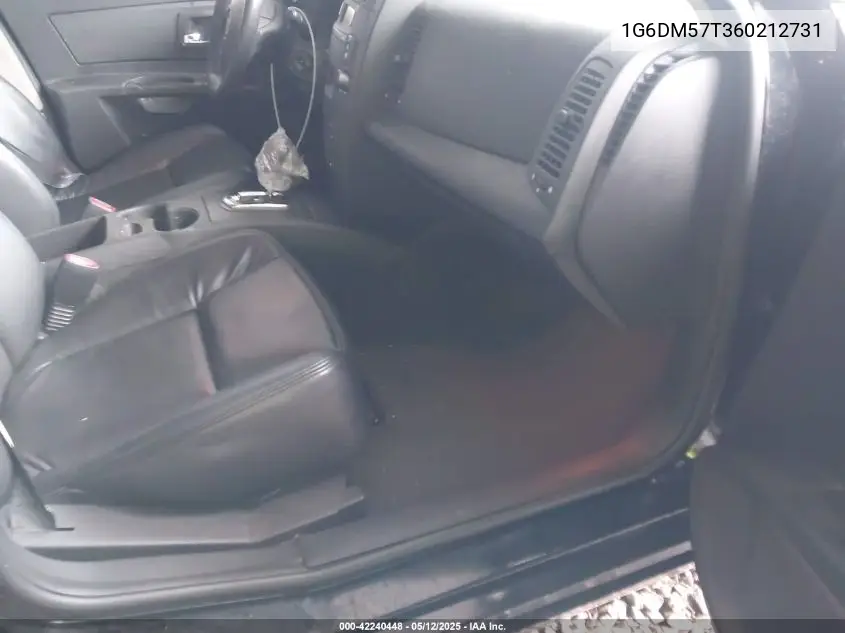 2006 Cadillac Cts Standard VIN: 1G6DM57T360212731 Lot: 42240448