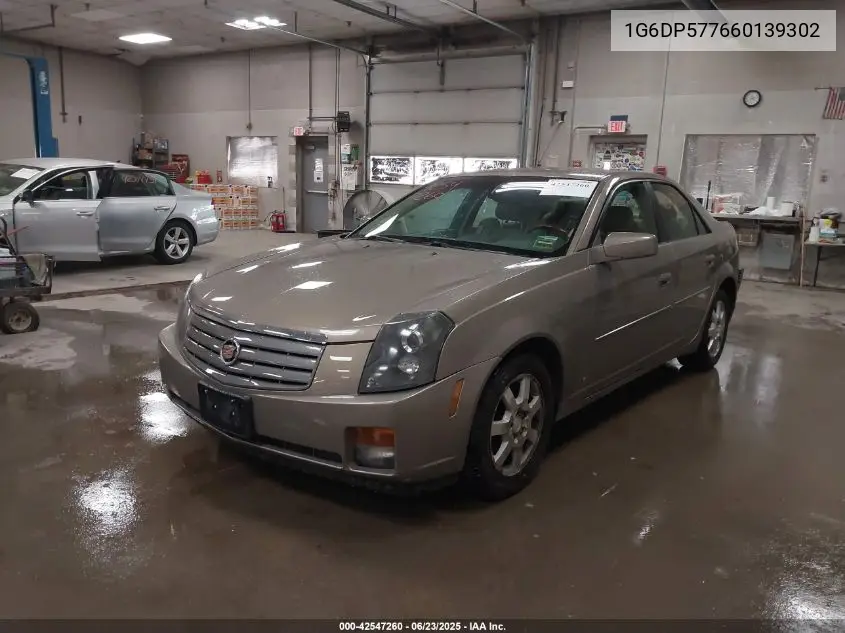 2006 Cadillac Cts Standard VIN: 1G6DP577660139302 Lot: 42547260