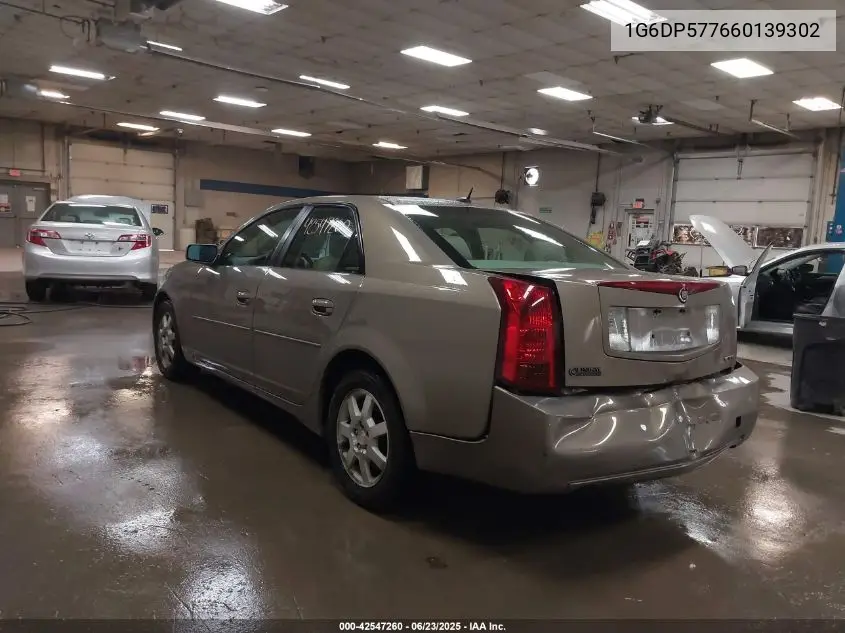 2006 Cadillac Cts Standard VIN: 1G6DP577660139302 Lot: 42547260