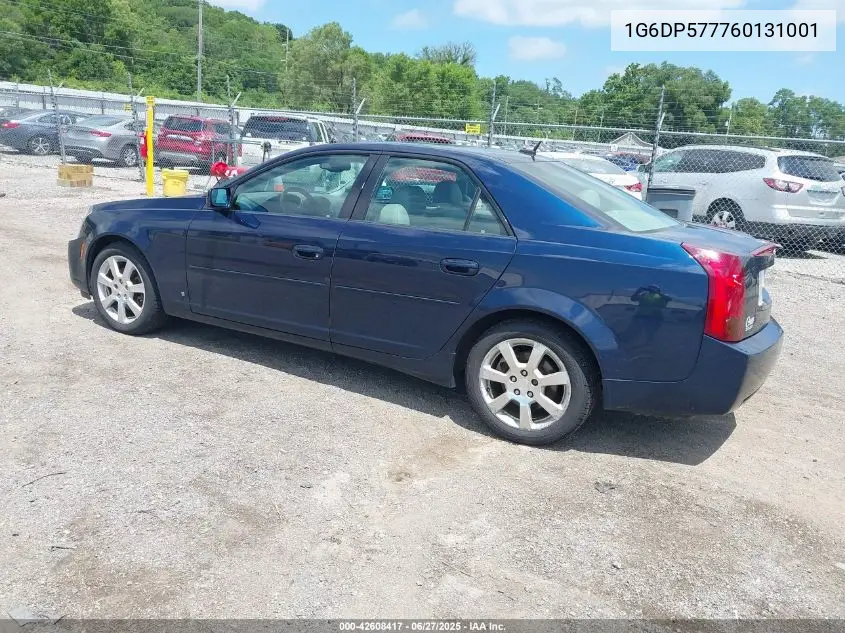 2006 Cadillac Cts Standard VIN: 1G6DP577760131001 Lot: 42608417