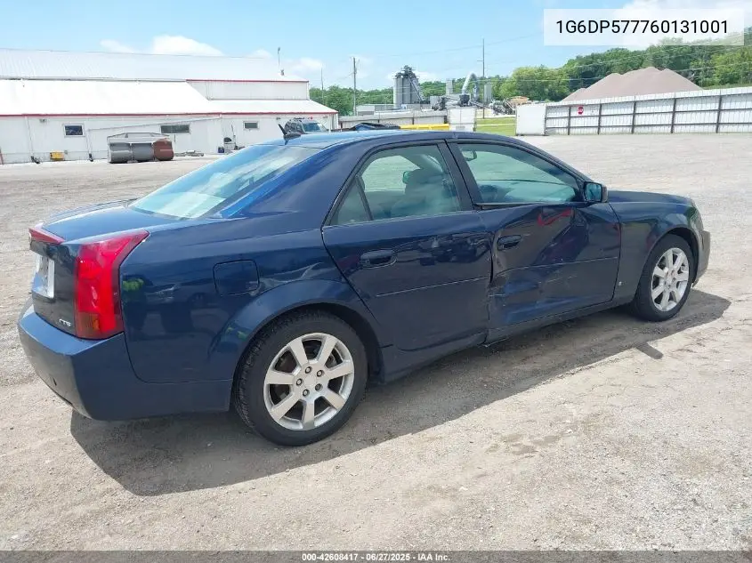 2006 Cadillac Cts Standard VIN: 1G6DP577760131001 Lot: 42608417