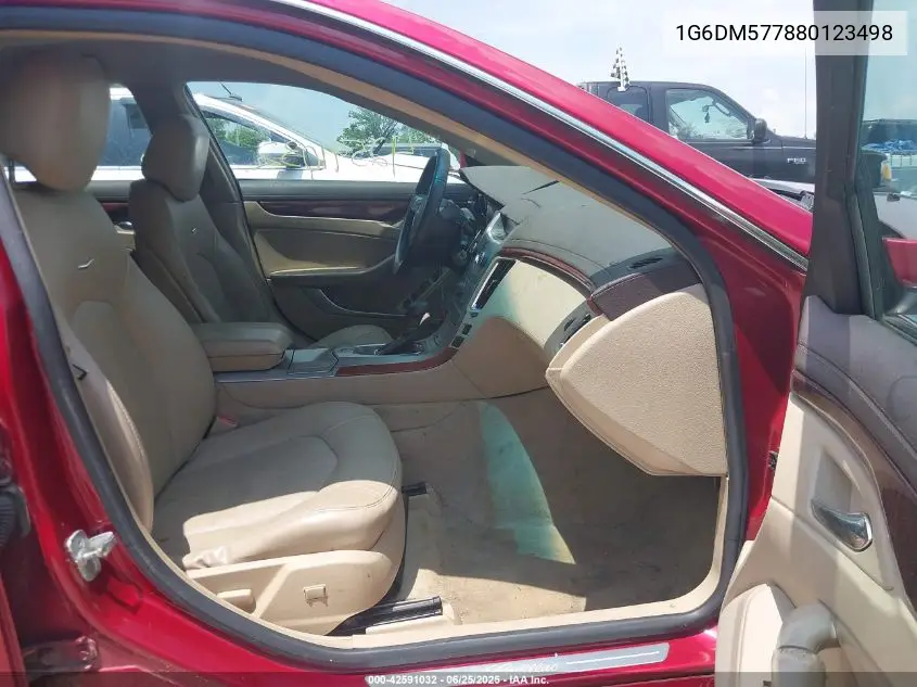 2008 Cadillac Cts Standard VIN: 1G6DM577880123498 Lot: 42591032