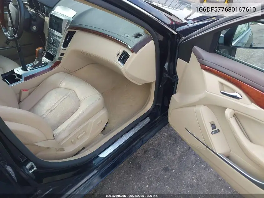2008 Cadillac Cts Standard VIN: 1G6DF577680167610 Lot: 42595266