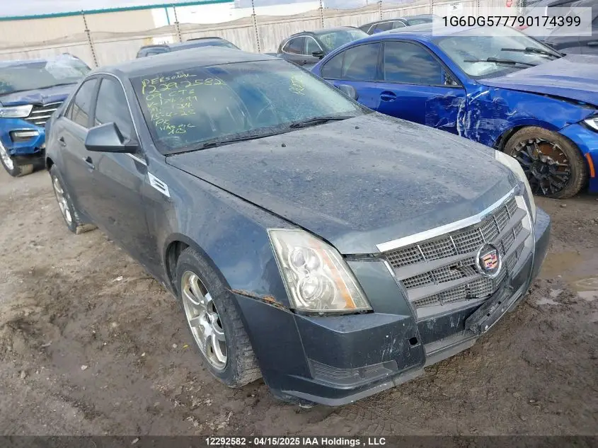 2009 Cadillac Cts VIN: 1G6DG577790174399 Lot: 12292582