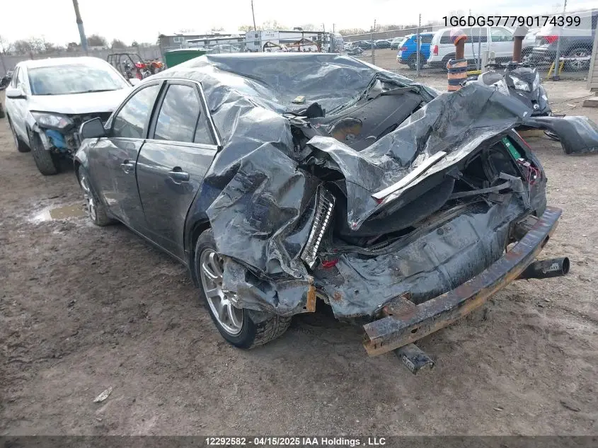 2009 Cadillac Cts VIN: 1G6DG577790174399 Lot: 12292582