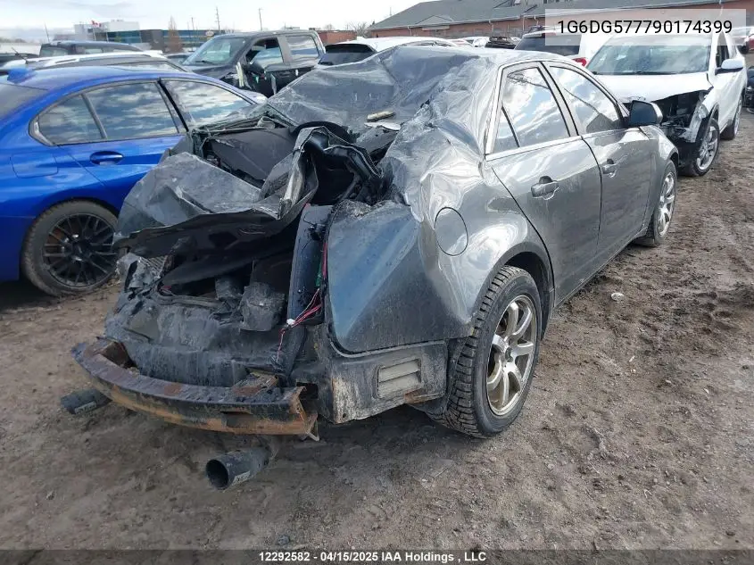 2009 Cadillac Cts VIN: 1G6DG577790174399 Lot: 12292582