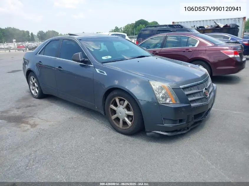 2009 Cadillac Cts Standard VIN: 1G6DS57V990120941 Lot: 42600014
