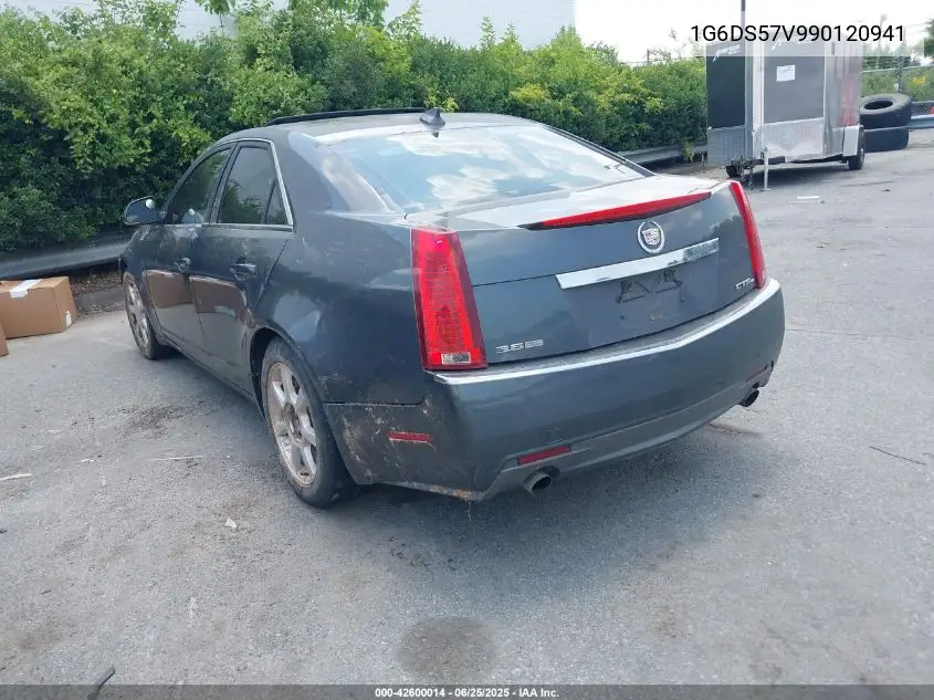 2009 Cadillac Cts Standard VIN: 1G6DS57V990120941 Lot: 42600014