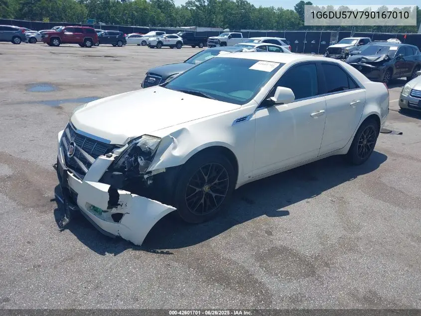 2009 Cadillac Cts Hi Feature V6 VIN: 1G6DU57V790167010 Lot: 42601701