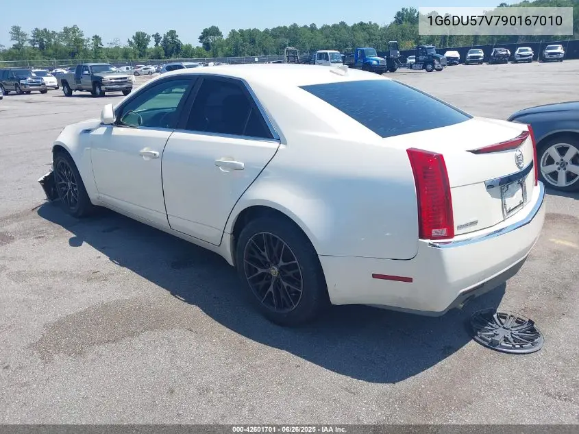 2009 Cadillac Cts Hi Feature V6 VIN: 1G6DU57V790167010 Lot: 42601701