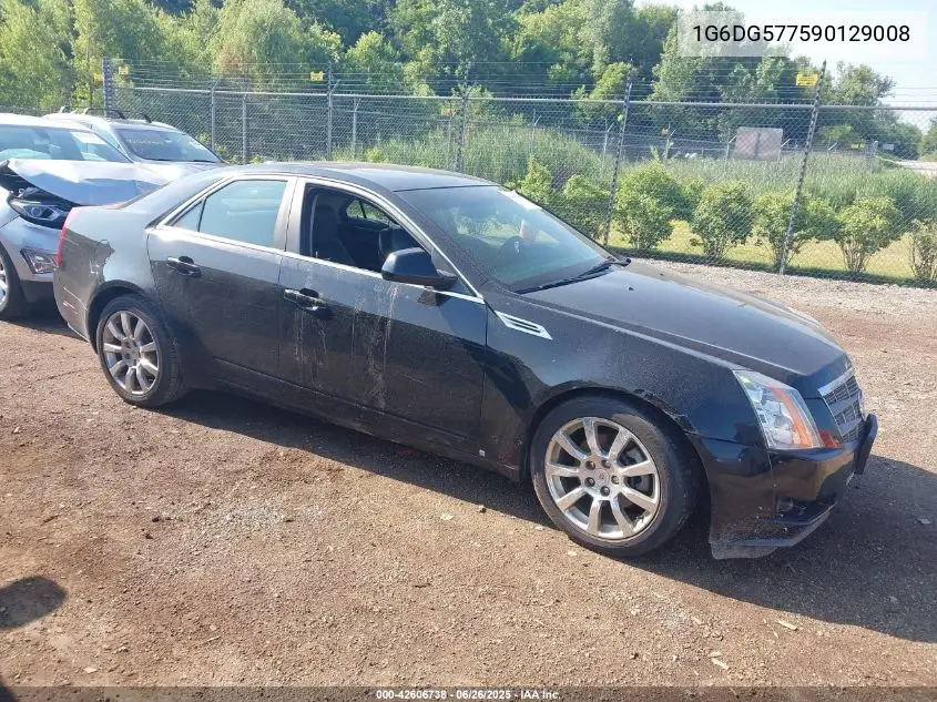 2009 Cadillac Cts Standard VIN: 1G6DG577590129008 Lot: 42606738