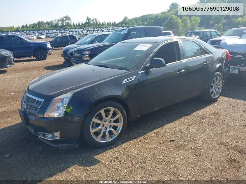 2009 Cadillac Cts Standard VIN: 1G6DG577590129008 Lot: 42606738