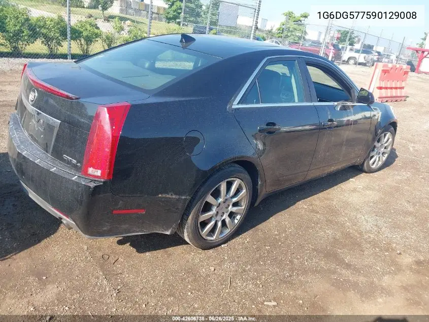 2009 Cadillac Cts Standard VIN: 1G6DG577590129008 Lot: 42606738
