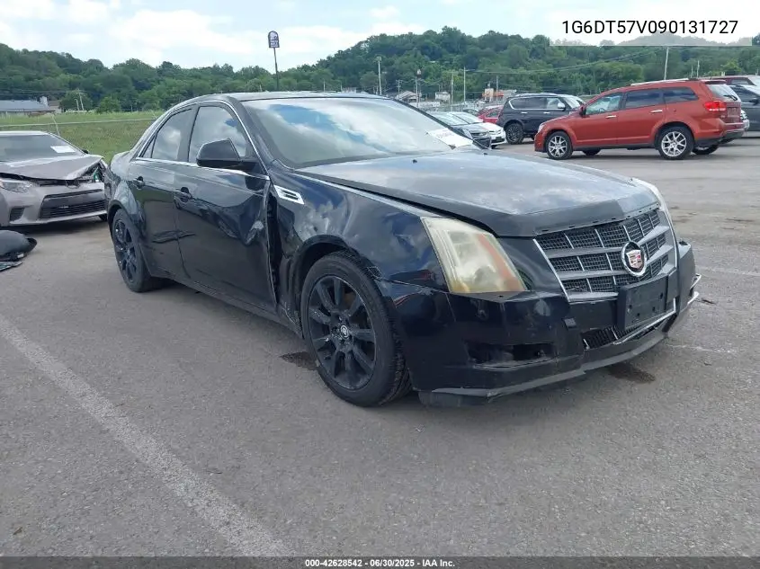 2009 Cadillac Cts Standard VIN: 1G6DT57V090131727 Lot: 42628542