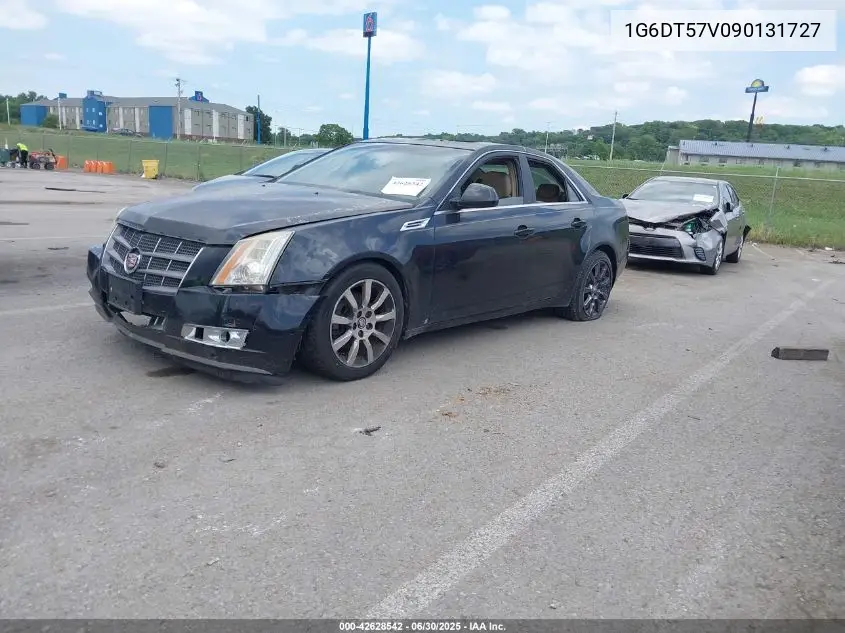 2009 Cadillac Cts Standard VIN: 1G6DT57V090131727 Lot: 42628542