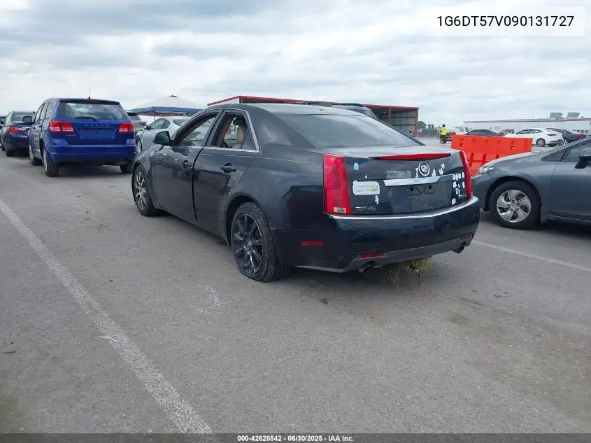 2009 Cadillac Cts Standard VIN: 1G6DT57V090131727 Lot: 42628542