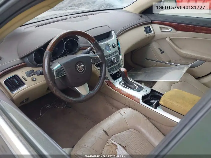 2009 Cadillac Cts Standard VIN: 1G6DT57V090131727 Lot: 42628542