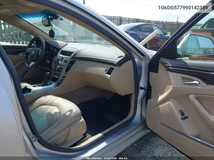 2009 Cadillac Cts Standard VIN: 1G6DG577990142389 Lot: 42823931
