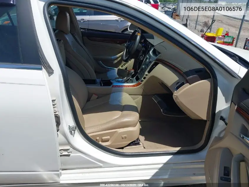 2010 Cadillac Cts Luxury VIN: 1G6DE5EG8A0106576 Lot: 42256108