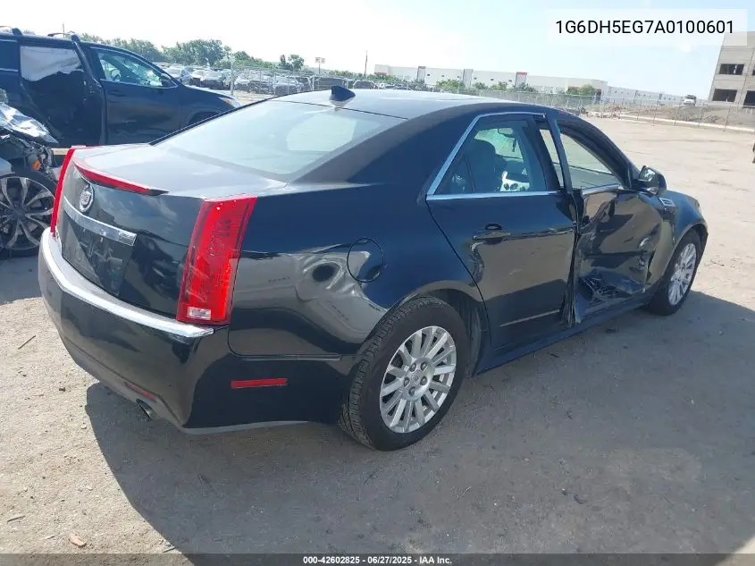 2010 Cadillac Cts Luxury VIN: 1G6DH5EG7A0100601 Lot: 42602825