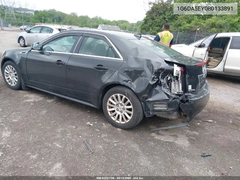 2011 Cadillac Cts Standard VIN: 1G6DA5EY0B0133891 Lot: 42251706