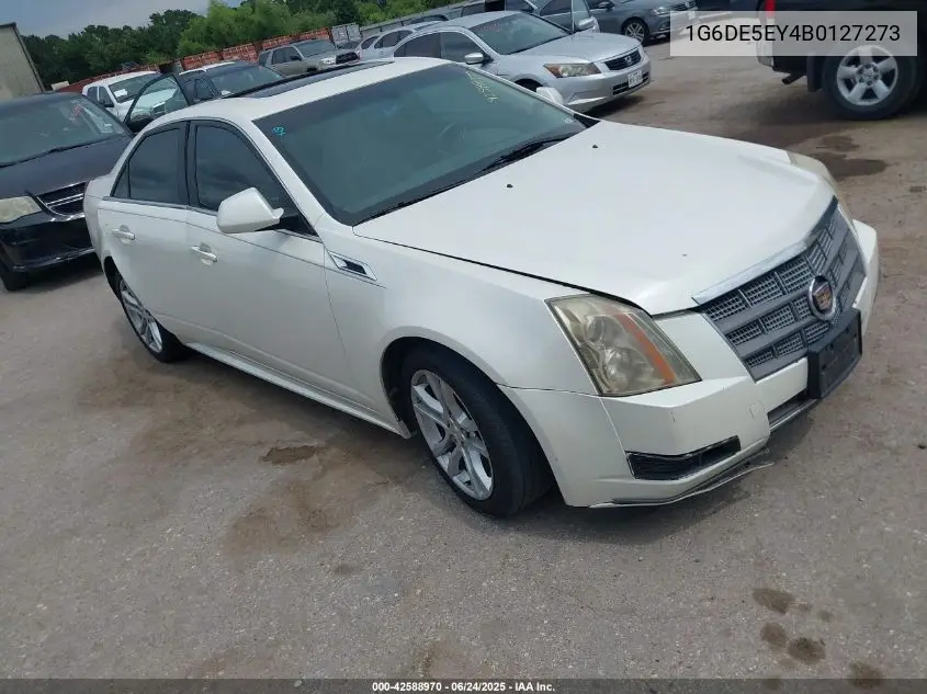 2011 Cadillac Cts Luxury VIN: 1G6DE5EY4B0127273 Lot: 42588970