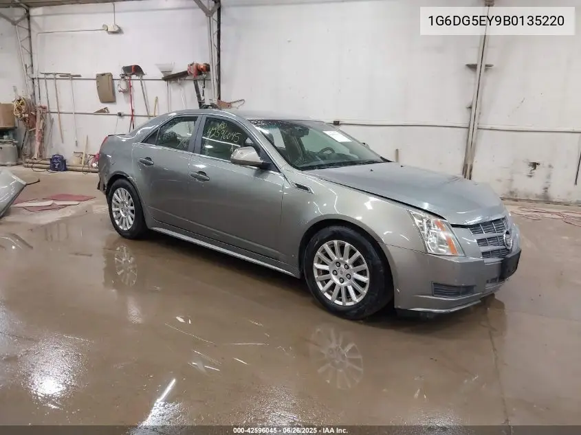 2011 Cadillac Cts Luxury Collection VIN: 1G6DG5EY9B0135220 Lot: 42596045