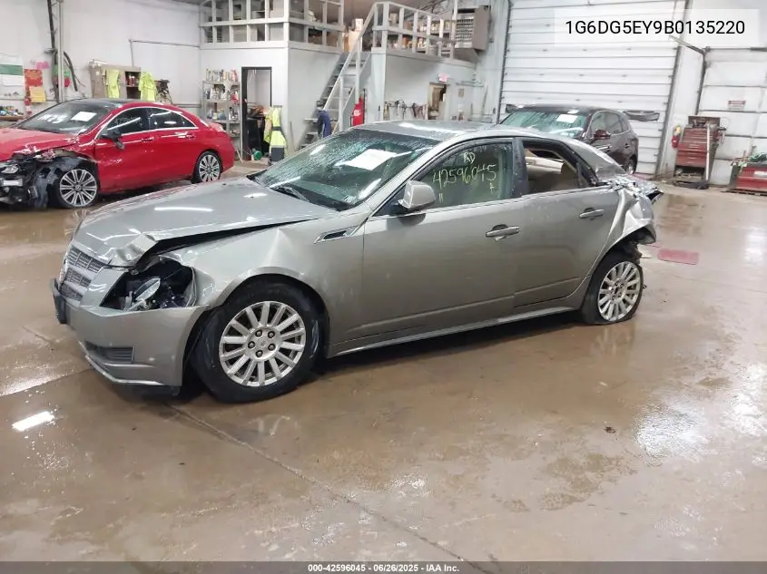 2011 Cadillac Cts Luxury Collection VIN: 1G6DG5EY9B0135220 Lot: 42596045