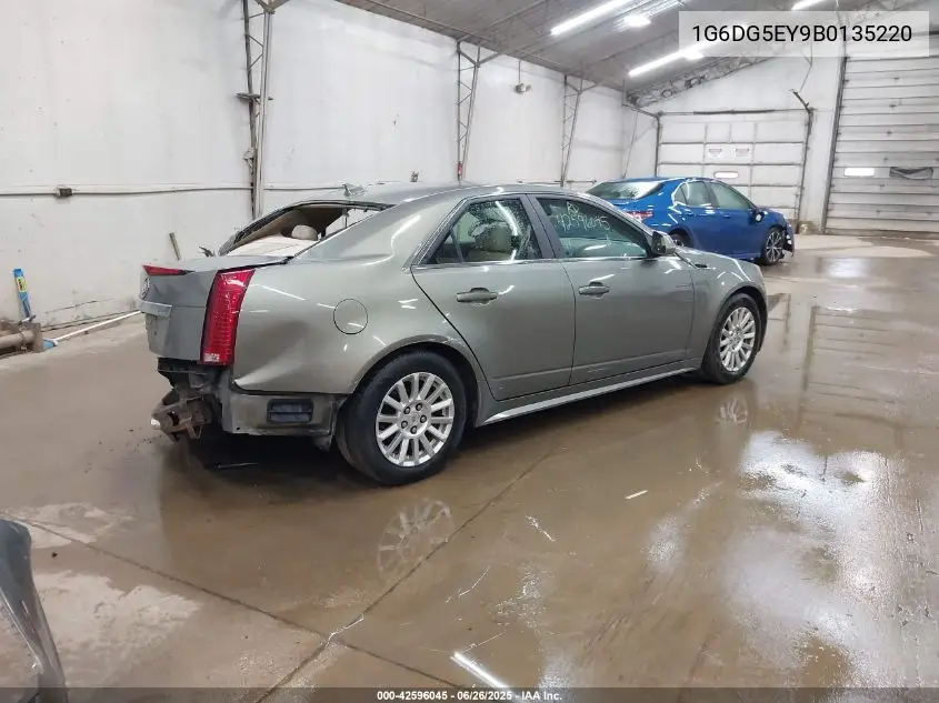 2011 Cadillac Cts Luxury Collection VIN: 1G6DG5EY9B0135220 Lot: 42596045