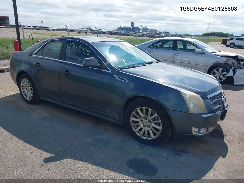 2011 Cadillac Cts Luxury VIN: 1G6DG5EY4B0125808 Lot: 42602876