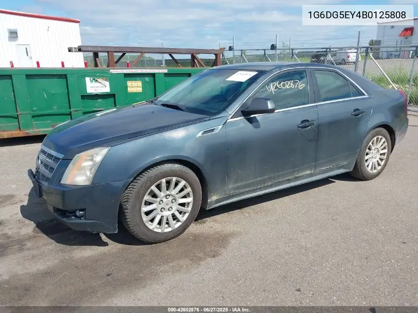 2011 Cadillac Cts Luxury VIN: 1G6DG5EY4B0125808 Lot: 42602876