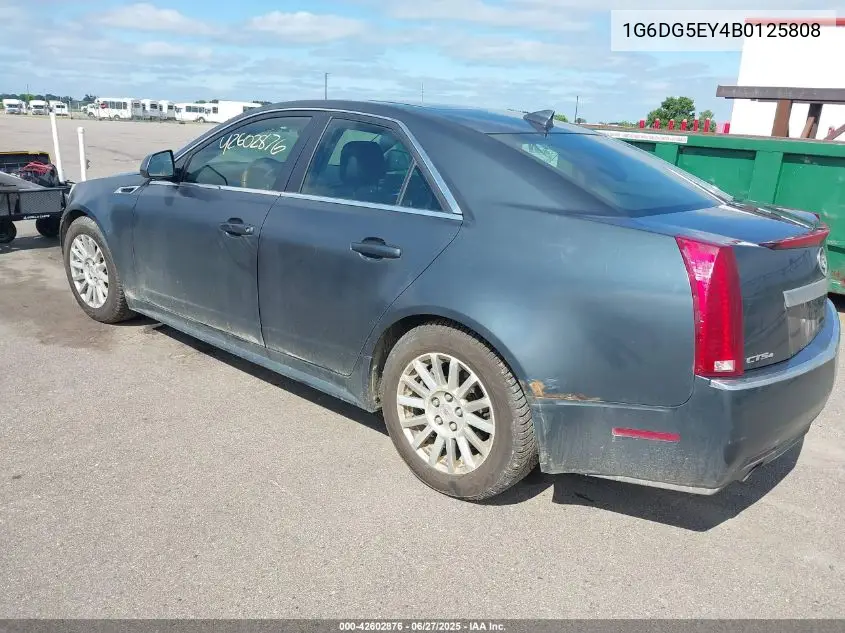 2011 Cadillac Cts Luxury VIN: 1G6DG5EY4B0125808 Lot: 42602876
