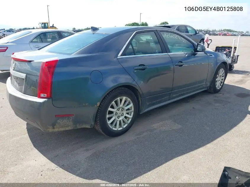 2011 Cadillac Cts Luxury VIN: 1G6DG5EY4B0125808 Lot: 42602876