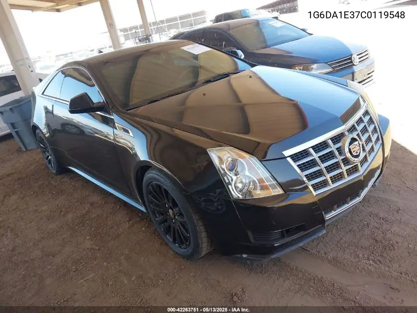 2012 Cadillac Cts Standard VIN: 1G6DA1E37C0119548 Lot: 42263751