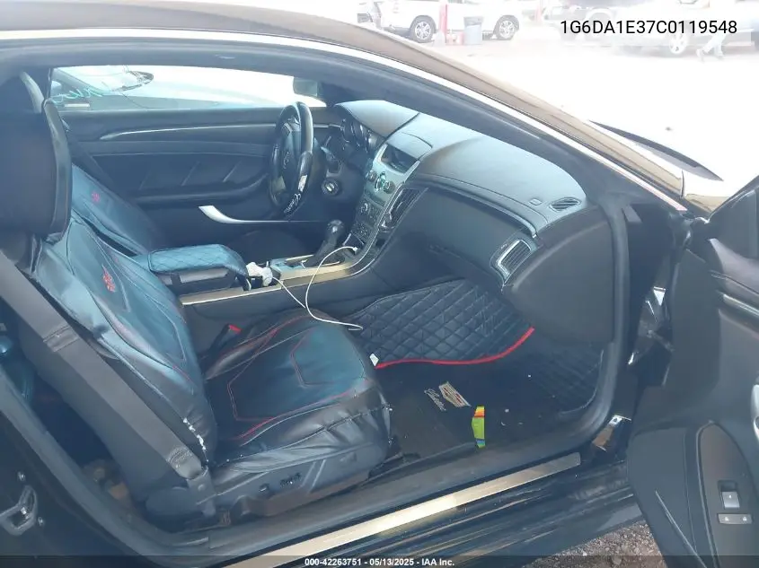 2012 Cadillac Cts Standard VIN: 1G6DA1E37C0119548 Lot: 42263751