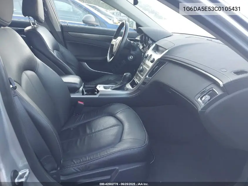 2012 Cadillac Cts Standard VIN: 1G6DA5E53C0105431 Lot: 42582778