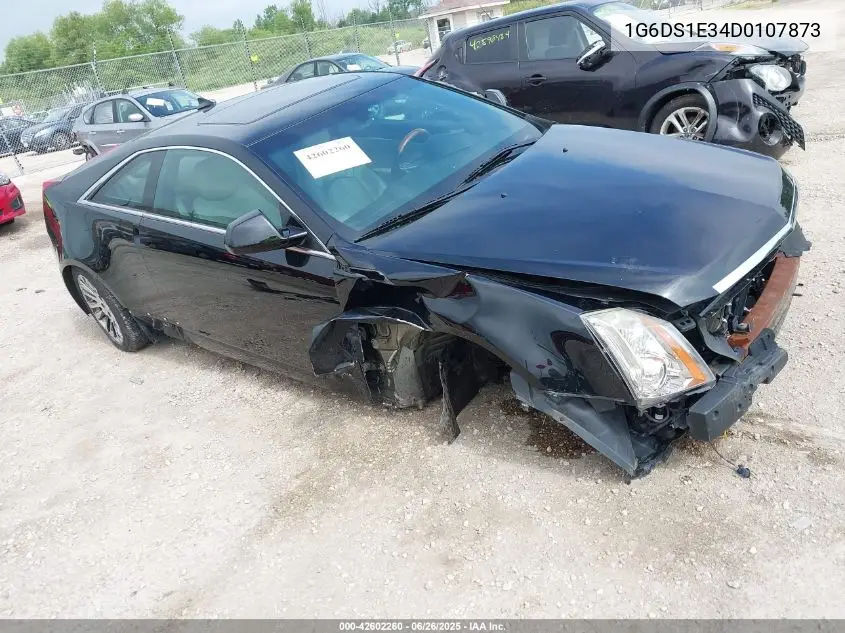 2013 Cadillac Cts Premium VIN: 1G6DS1E34D0107873 Lot: 42602260