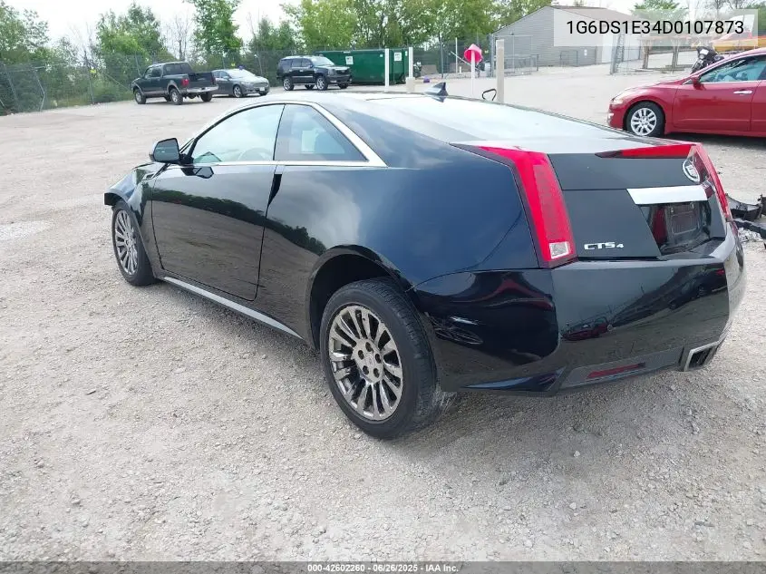 2013 Cadillac Cts Premium VIN: 1G6DS1E34D0107873 Lot: 42602260