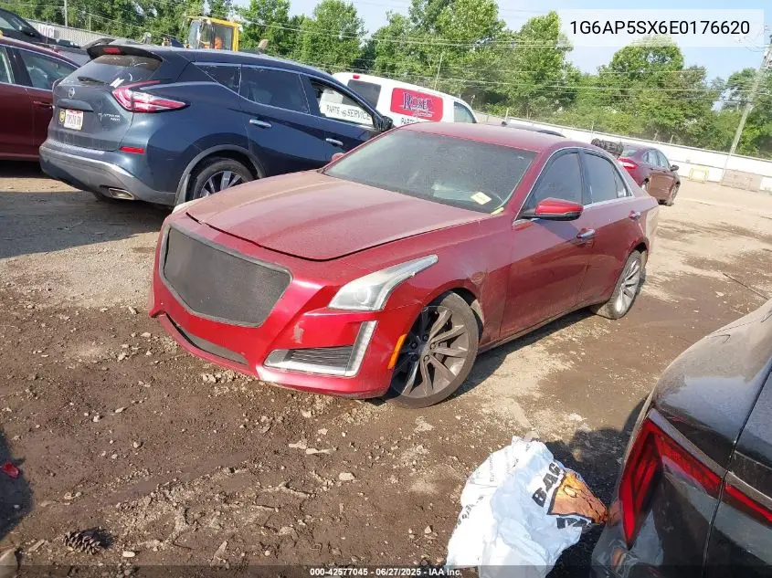 2014 Cadillac Cts Standard VIN: 1G6AP5SX6E0176620 Lot: 42577045