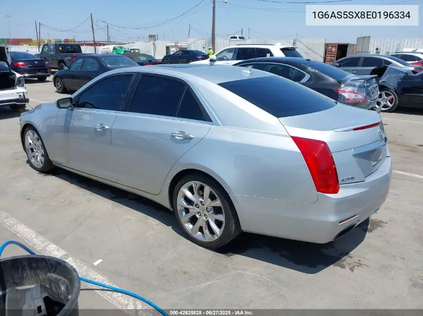 2014 Cadillac Cts Performance VIN: 1G6AS5SX8E0196334 Lot: 42625828